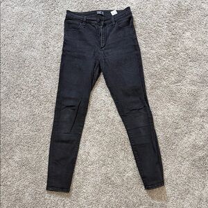 Abercrombie & Fitch Dark Gray Skinny Jeans